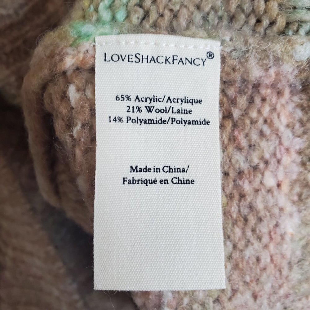 LoveShackFancy Wilford Boyfriend Cardigan Sweater - Picture 6 of 6